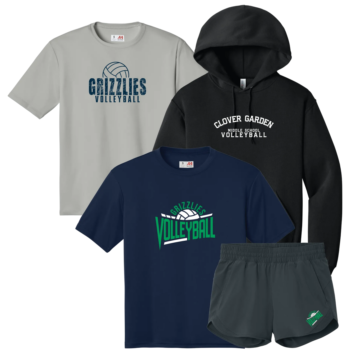 Middle School Volleyball - GOLD Package