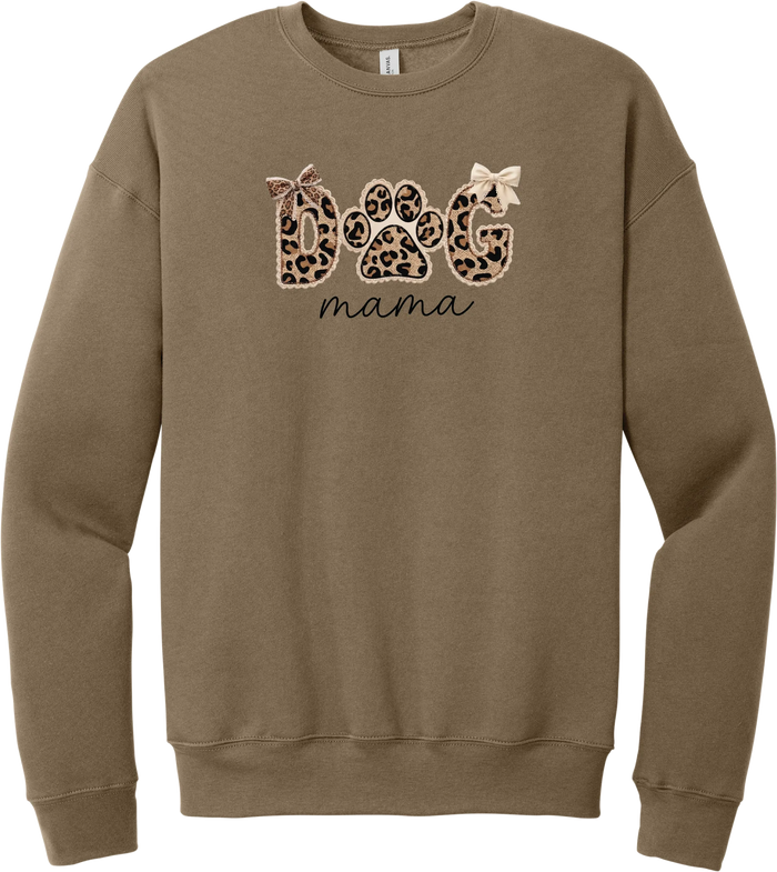 Autumn Dog Mama Crewneck Sweatshirt