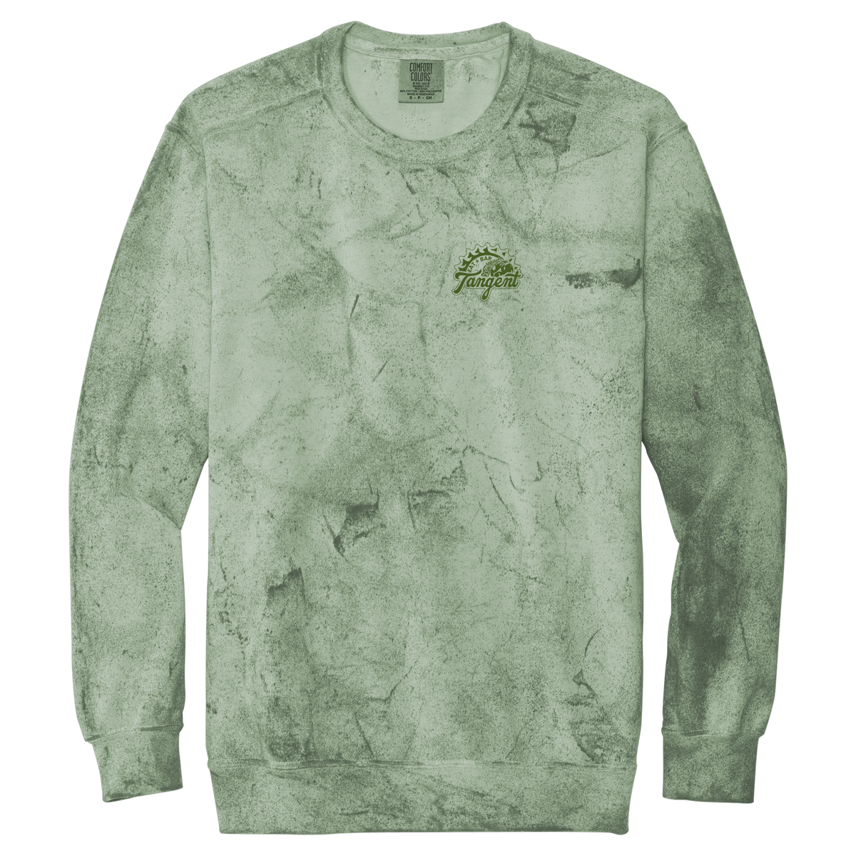 Tangent 10 Year Anniversary Comfort Colors Colorblast Crewneck Sweatshirt