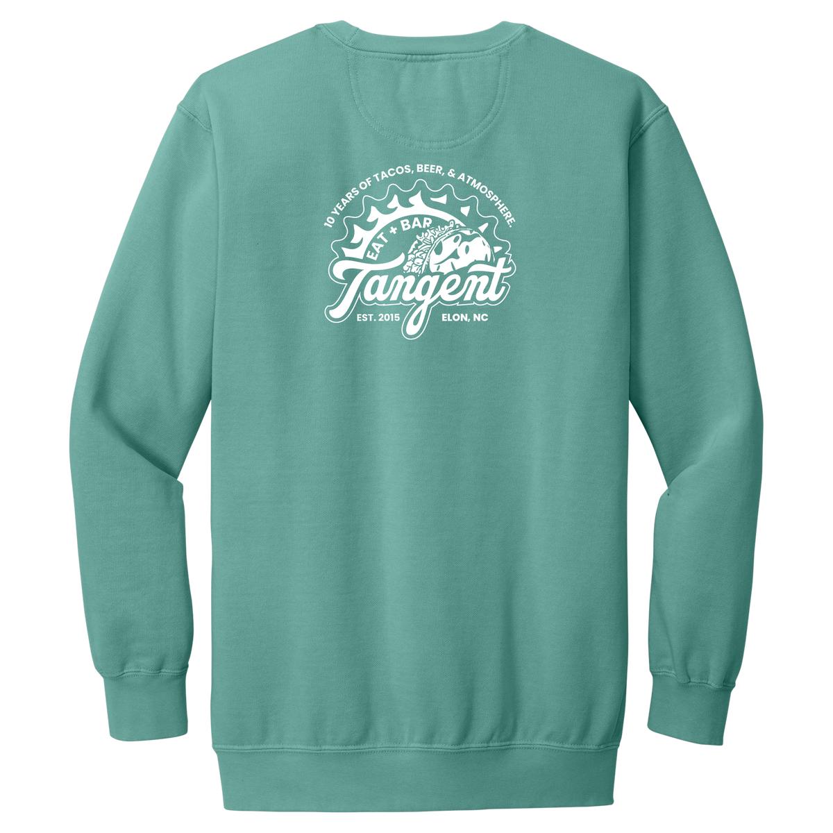 Tangent 10 Year Anniversary Comfort Colors Crewneck Sweatshirt