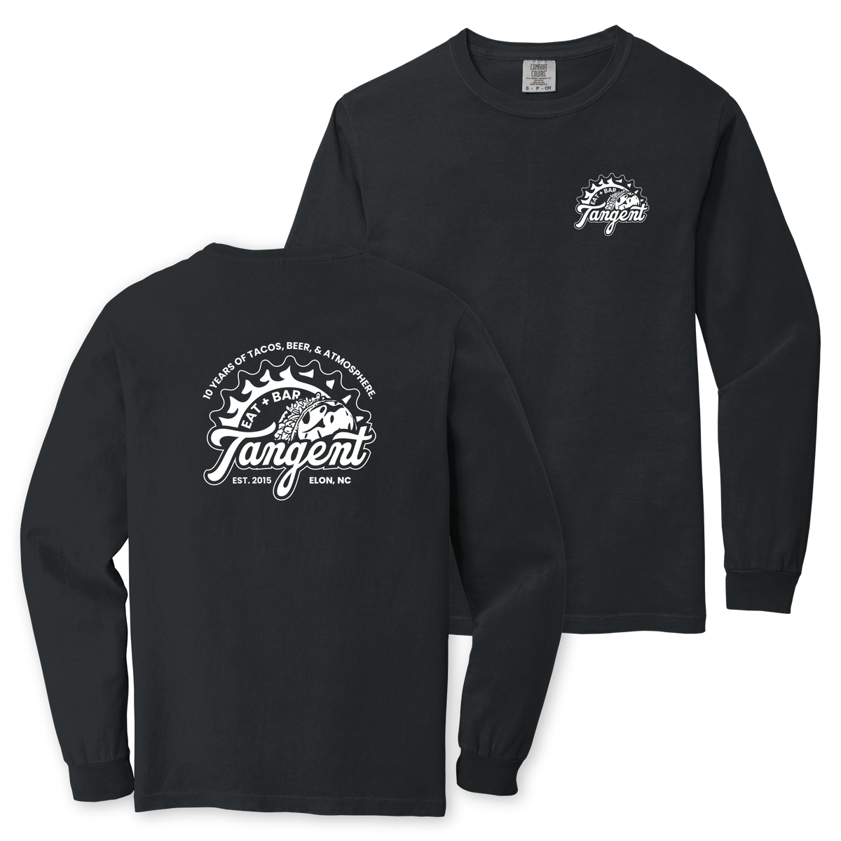 Tangent 10 Year Anniversary Comfort Colors Long Sleeve T-Shirt