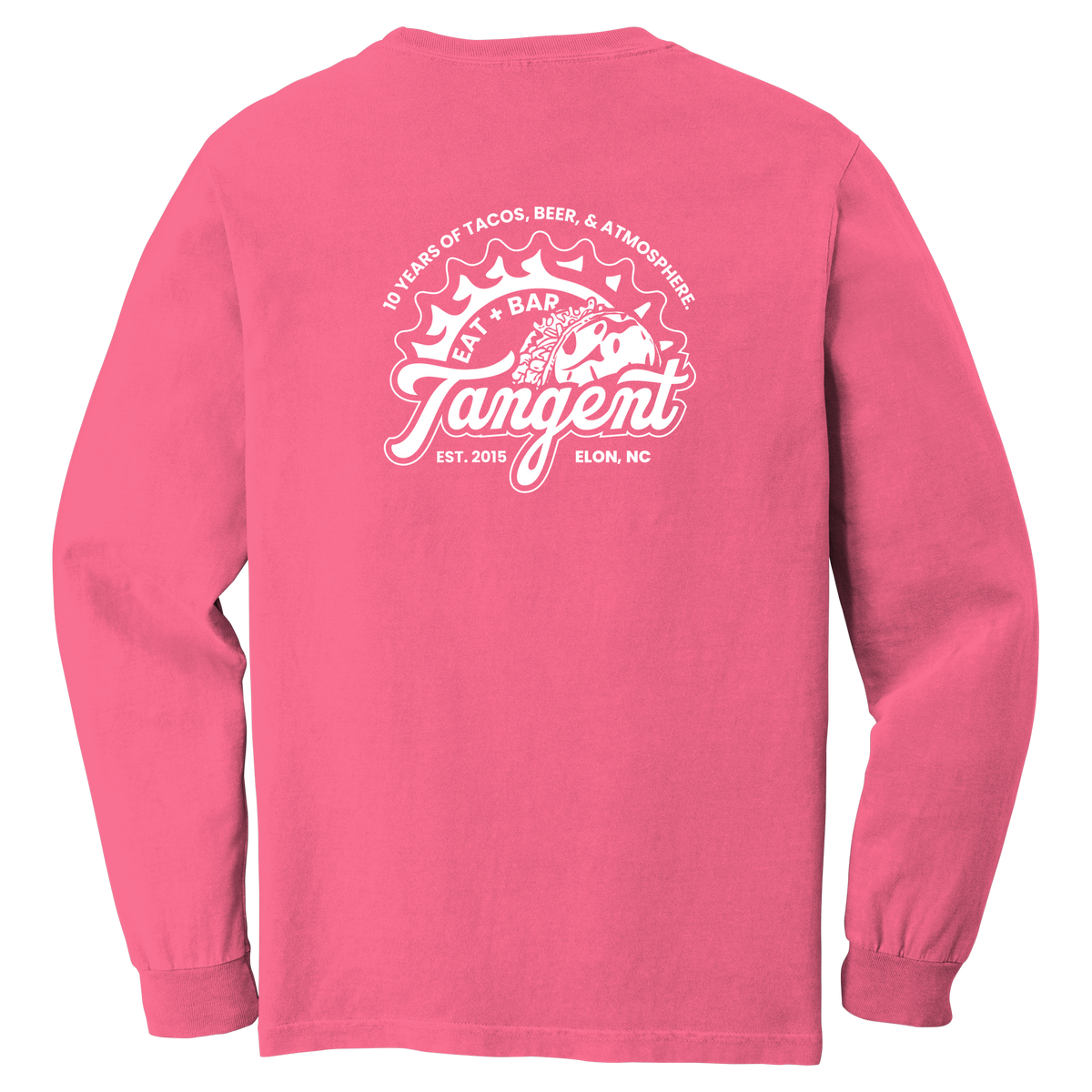 Tangent 10 Year Anniversary Comfort Colors Long Sleeve T-Shirt