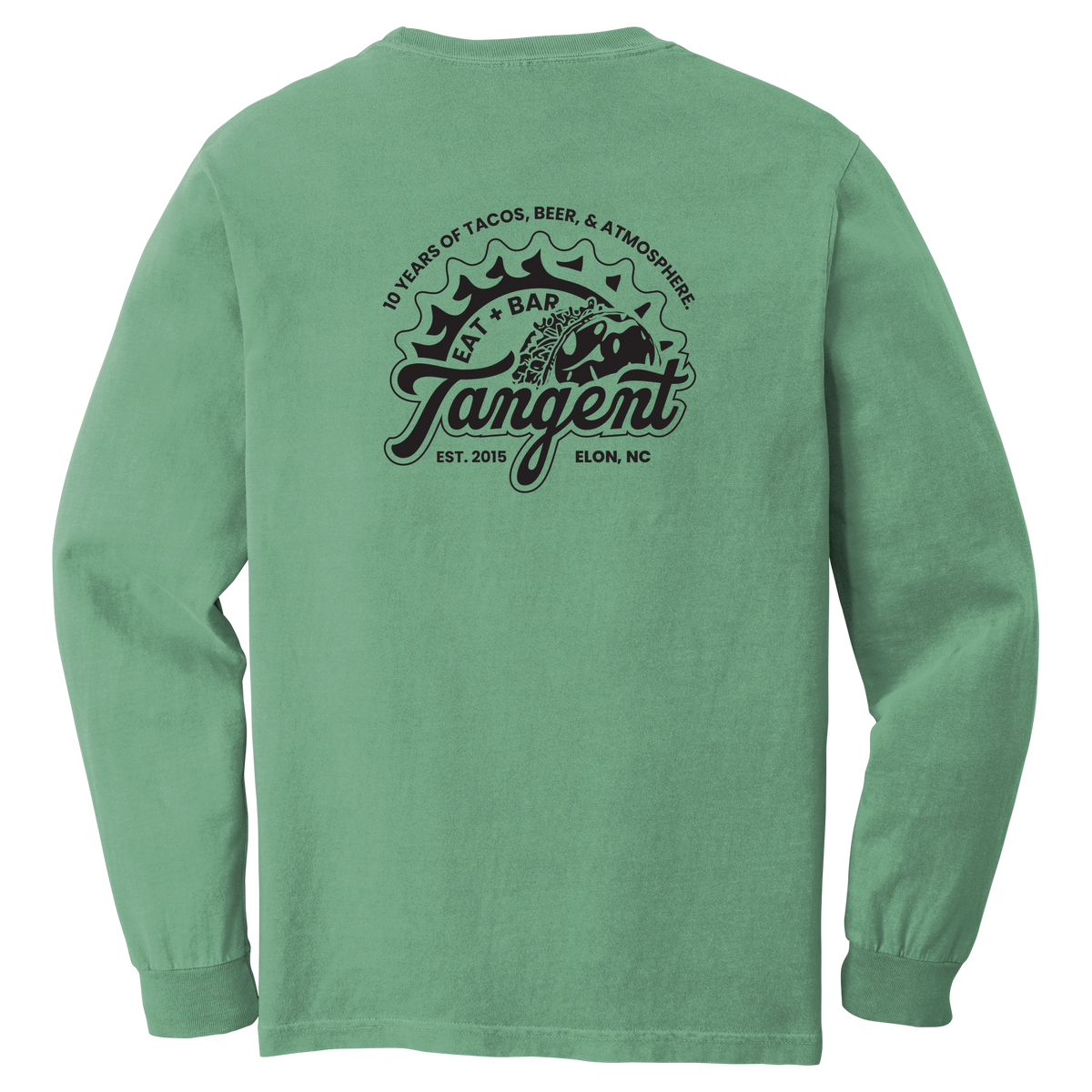 Tangent 10 Year Anniversary Comfort Colors Long Sleeve T-Shirt