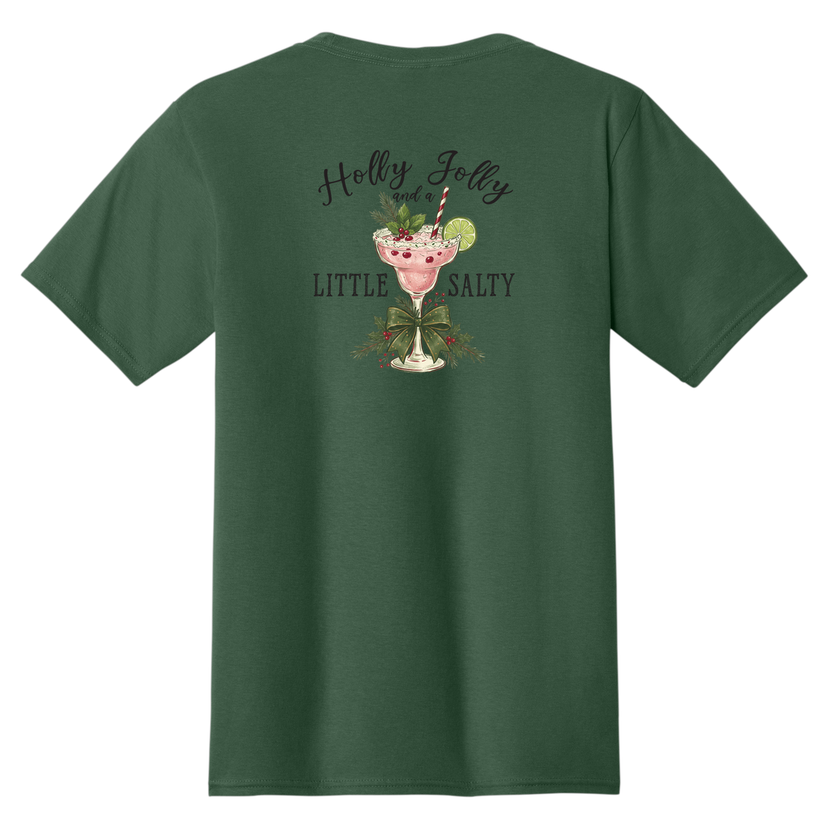 Tangent Holly Jolly and a Little Salty T-Shirt