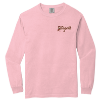 Tangent Merrier with a Martini Comfort Colors Long Sleeve T-Shirt