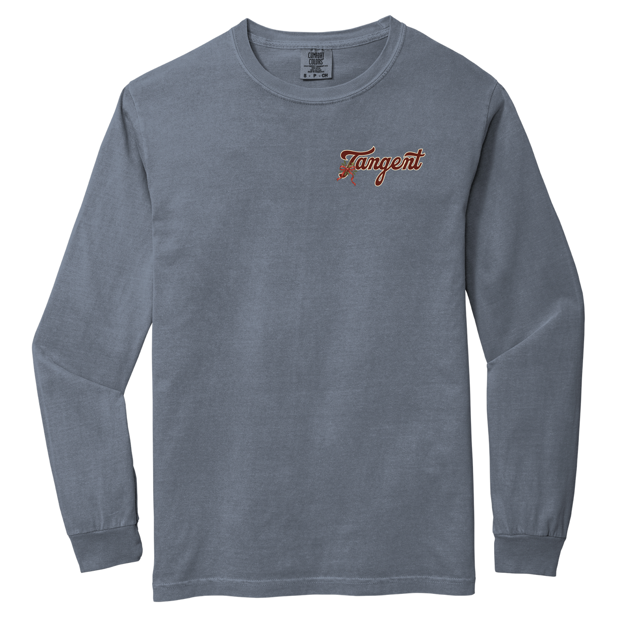 Tangent Merrier with a Martini Comfort Colors Long Sleeve T-Shirt