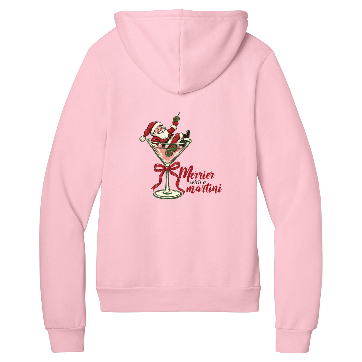 Tangent Merrier with a Martini Hoodie