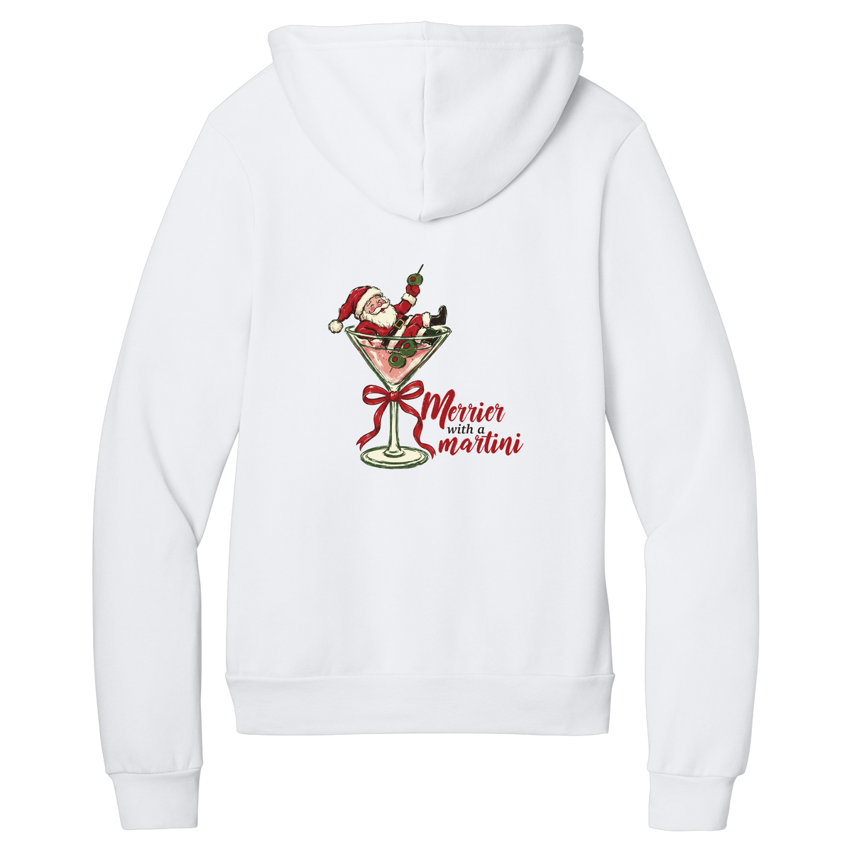 Tangent Merrier with a Martini Hoodie