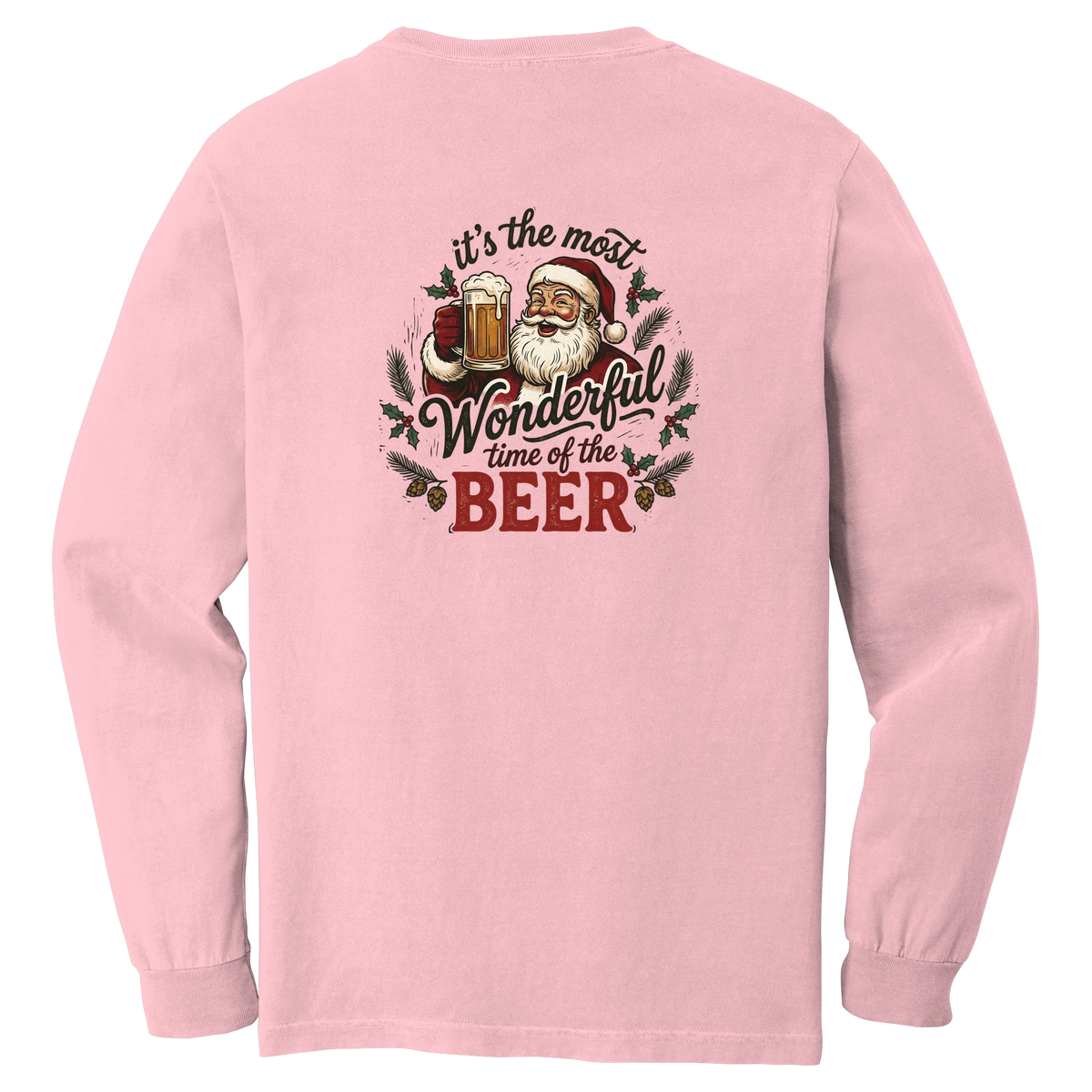 Tangent Most Wonderful Time of the Beer Comfort Colors Long Sleeve T-Shirt