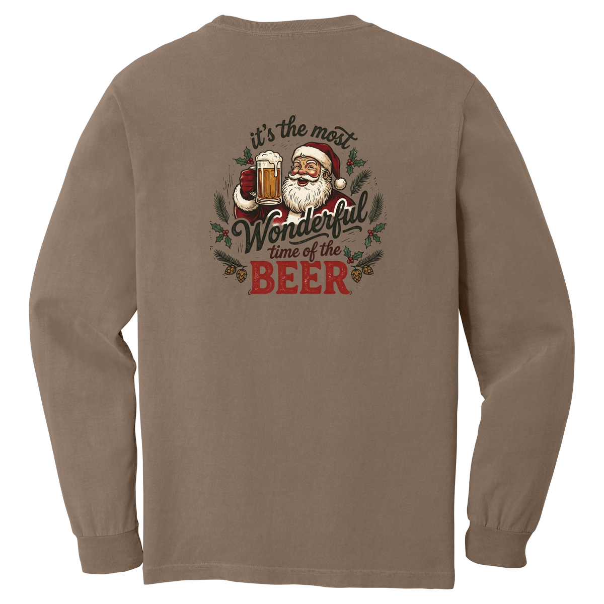 Tangent Most Wonderful Time of the Beer Comfort Colors Long Sleeve T-Shirt
