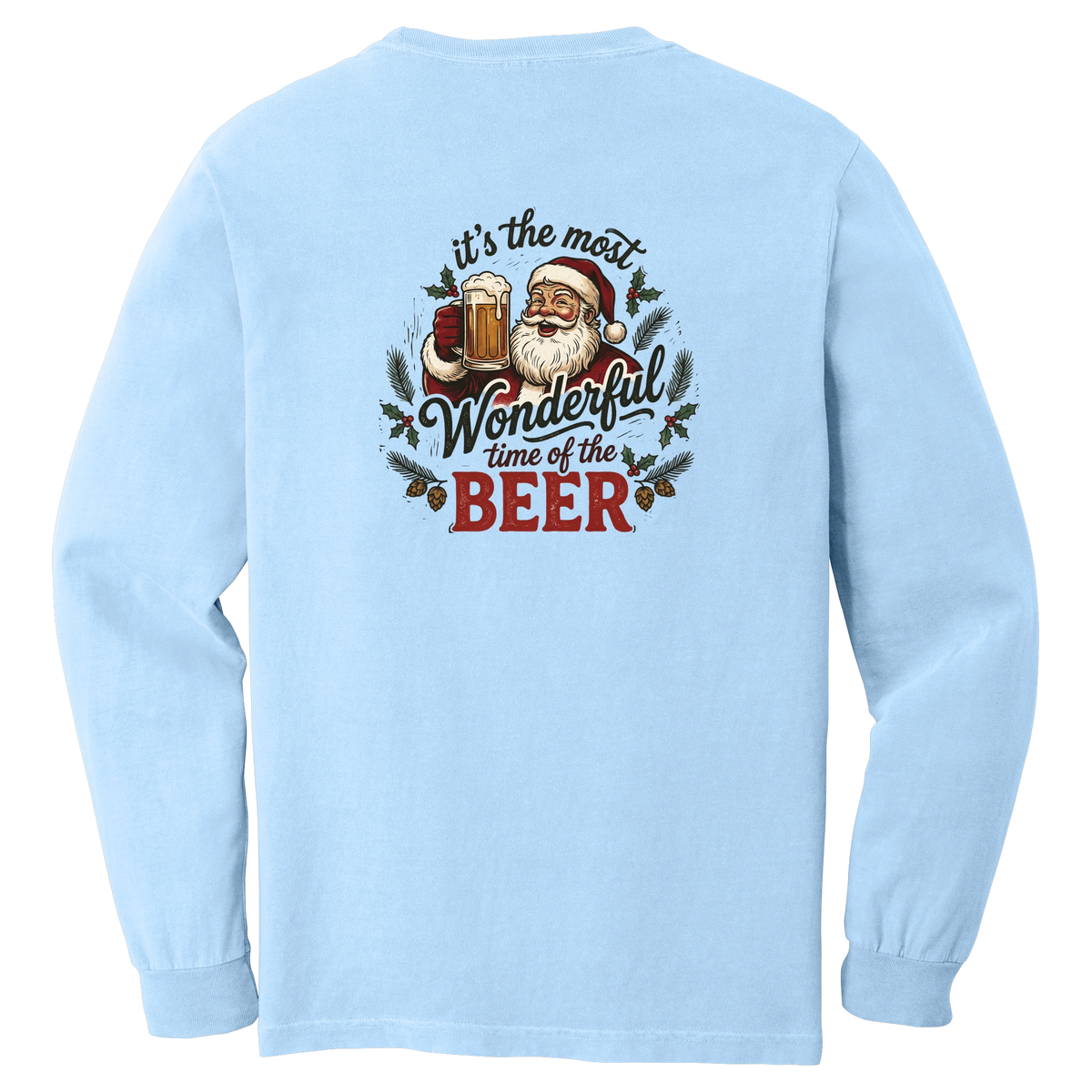 Tangent Most Wonderful Time of the Beer Comfort Colors Long Sleeve T-Shirt