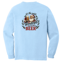Tangent Most Wonderful Time of the Beer Comfort Colors Long Sleeve T-Shirt