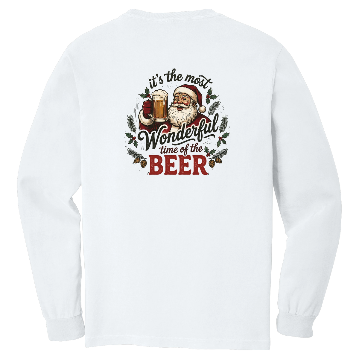 Tangent Most Wonderful Time of the Beer Comfort Colors Long Sleeve T-Shirt