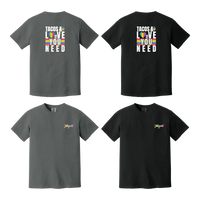 Tangent Tacos & Love Pride Comfort Colors Heavyweight Tee