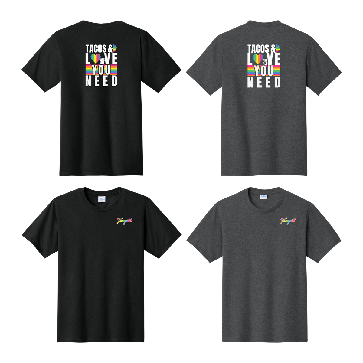 Tangent Tacos & Love Pride T-Shirt