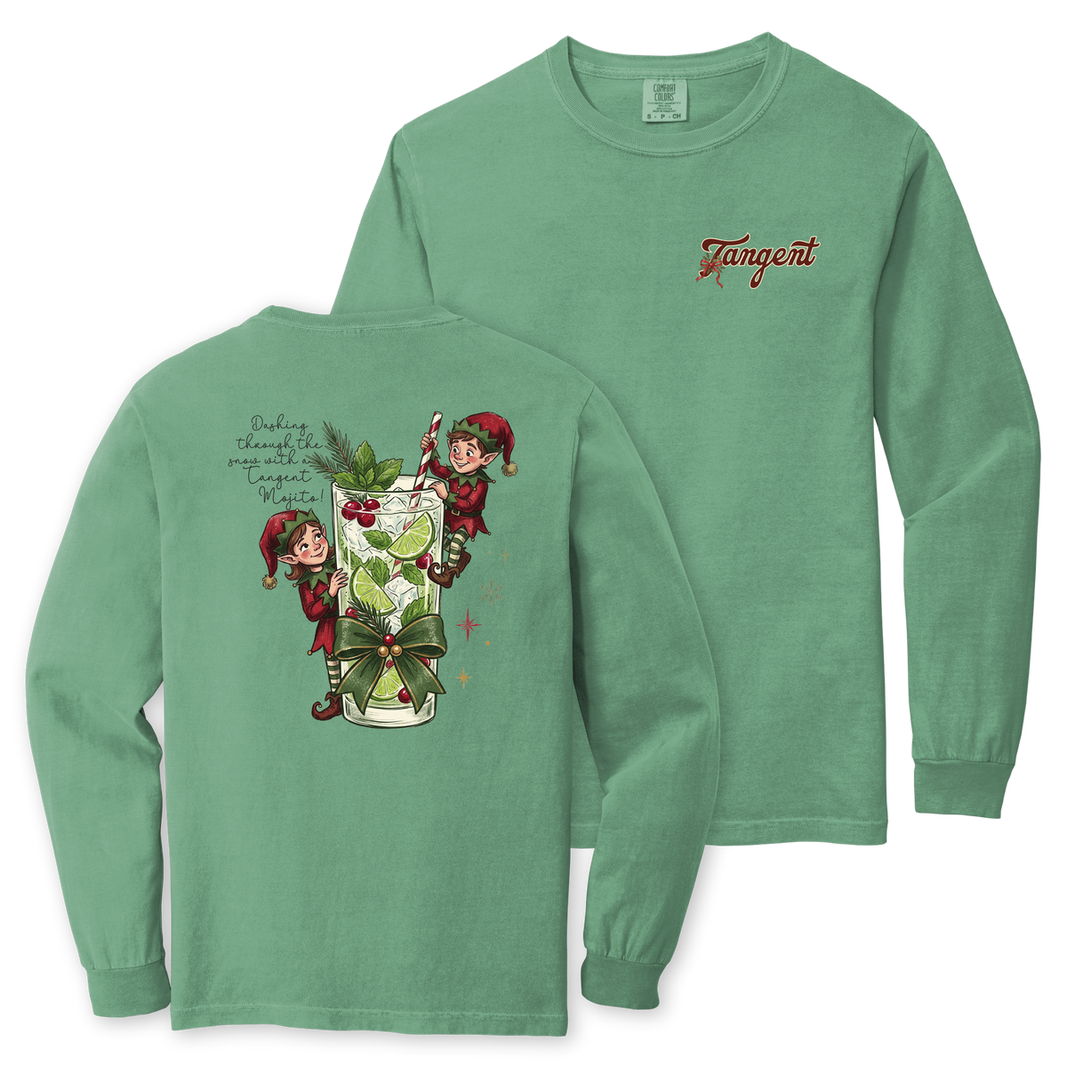 Tangent Mojito Comfort Colors Long Sleeve T-Shirt