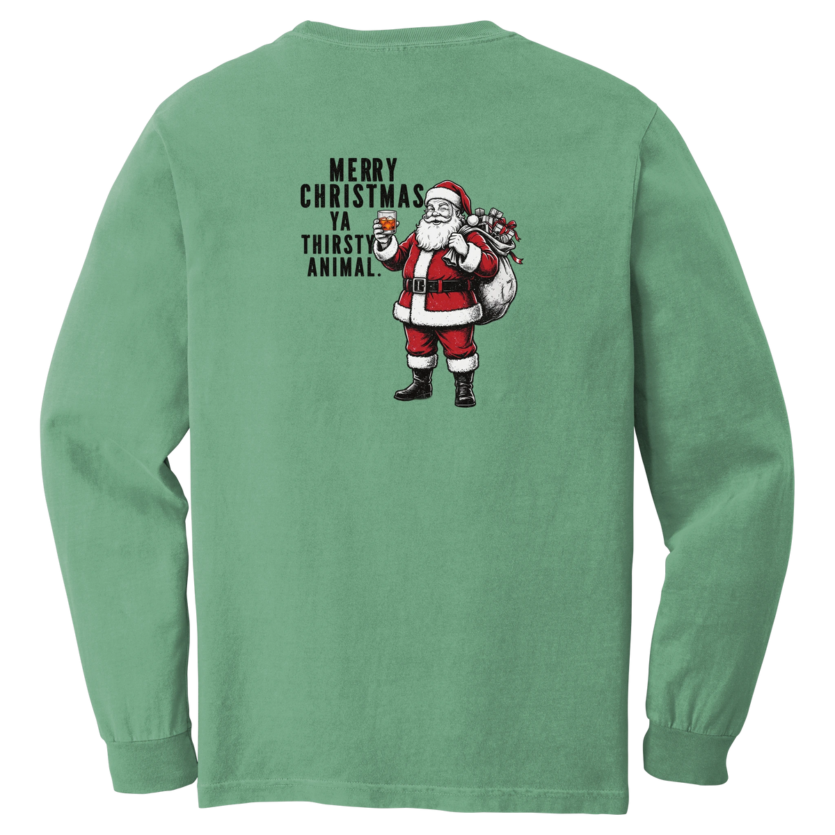 Tangent Ya Thirsty Animal Comfort Colors Long Sleeve T-Shirt