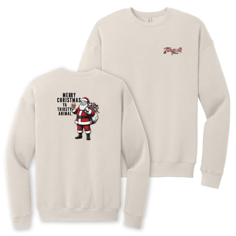 Tangent Ya Thirsty Animal Crewneck Sweatshirt